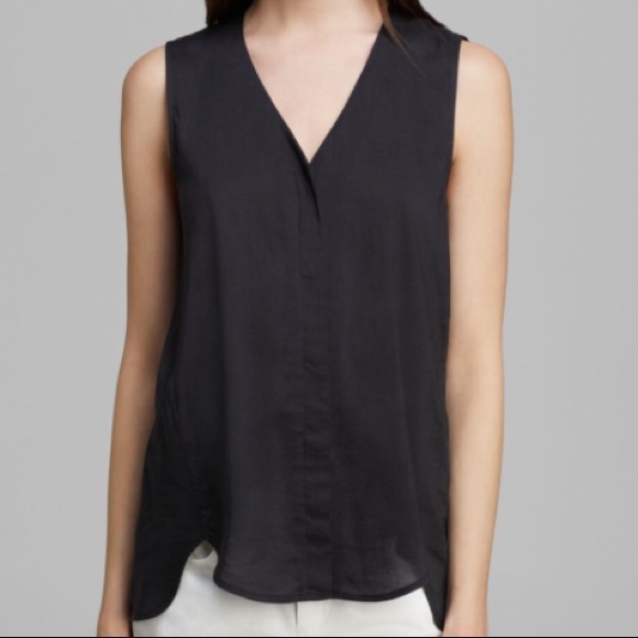 Theory Tops - Theory 100% Sueded Silk Shirt Pala Palmas